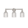 Innovations Lighting Bridal Veil 3 Light 23" Wide Vanity Light Brushed Satin Nickel