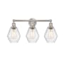 Innovations Lighting Cindyrella 3 Light 24" Wide Vanity Light Brushed Satin Nickel / Seedy