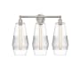 Innovations Lighting Windham 3 Light 25" Wide Vanity Light Brushed Satin Nickel / Clear