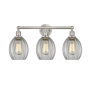 Innovations Lighting Eaton 3 Light 24" Wide Vanity Light Brushed Satin Nickel / Clear
