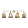 Innovations Lighting Chatham 4 Light 34" Wide Vanity Light Antique Brass / Mercury