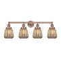 Innovations Lighting Chatham 4 Light 34" Wide Vanity Light Antique Copper / Mercury