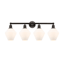 Innovations Lighting Cindyrella 4 Light 35" Wide Vanity Light Oil Rubbed Bronze / Cased Matte White