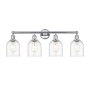 Innovations Lighting Bella 4 Light 33" Wide Vanity Light Polished Chrome / Clear