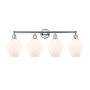 Innovations Lighting Cindyrella 4 Light 35" Wide Vanity Light Polished Chrome / Cased Matte White