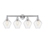 Innovations Lighting Cindyrella 4 Light 35" Wide Vanity Light Polished Chrome / Seedy