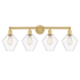 Innovations Lighting Cindyrella 4 Light 35" Wide Vanity Light Satin Gold / Clear
