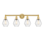 Innovations Lighting Cindyrella 4 Light 33" Wide Vanity Light Satin Gold / Seedy