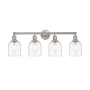 Innovations Lighting Bella 4 Light 33" Wide Vanity Light Brushed Satin Nickel / Clear