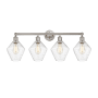 Innovations Lighting Cindyrella 4 Light 35" Wide Vanity Light Satin Nickel / Seedy