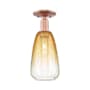 Innovations Lighting Brookhaven Almond 6" Wide Semi-Flush Ceiling Fixture Antique Copper / Amber
