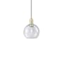 Innovations Lighting Athens 8" Wide Mini Pendant Antique Brass / Seedy