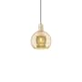 Innovations Lighting Athens 8" Wide Mini Pendant Antique Brass / Mercury