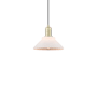 Innovations Lighting Orwell 9" Wide Mini Pendant Antique Brass / Matte White