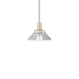 Innovations Lighting Orwell 9" Wide Mini Pendant Antique Brass / Clear