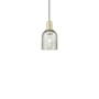 Innovations Lighting Caledonia 5" Wide Mini Pendant Antique Brass / Mica