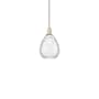 Innovations Lighting Waverly 8" Wide Mini Pendant Antique Brass / Clear
