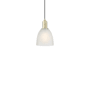 Innovations Lighting Castile 6" Wide Mini Pendant Antique Brass / White