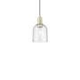 Innovations Lighting Bella 6" Wide Mini Pendant Antique Brass / Seedy