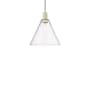 Innovations Lighting Berkshire Glass 12" Wide Pendant Antique Brass / Seedy
