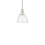 Innovations Lighting Bristol 8" Wide Mini Pendant Antique Brass / Seedy