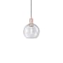 Innovations Lighting Athens 8" Wide Mini Pendant Antique Copper / Seedy