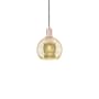 Innovations Lighting Athens 8" Wide Mini Pendant Antique Copper / Mercury