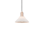 Innovations Lighting Orwell 9" Wide Mini Pendant Antique Copper / Matte White