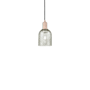 Innovations Lighting Caledonia 5" Wide Mini Pendant Antique Copper / Mica