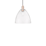 Innovations Lighting Bristol 12" Wide Pendant Antique Copper / Clear