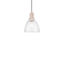 Innovations Lighting Bristol 8" Wide Mini Pendant Antique Copper / Seedy