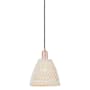 Innovations Lighting Natural Ballston Dome 9" Wide Mini Pendant Antique Copper / Natural