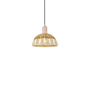 Innovations Lighting Natural Ballston Dome 9" Wide Mini Pendant Antique Copper / Natural