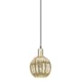 Innovations Lighting Preston 7" Wide Mini Pendant Black Antique Brass / Mercury