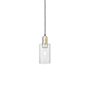 Innovations Lighting Clymer 5" Wide Mini Pendant Black Antique Brass / Seedy