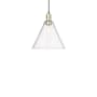 Innovations Lighting Berkshire Glass 12" Wide Pendant Black Antique Brass / Seedy