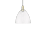 Innovations Lighting Bristol 12" Wide Pendant Black Antique Brass / Clear