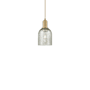 Innovations Lighting Caledonia 5" Wide Mini Pendant Brushed Brass / Mica