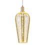 Innovations Lighting Chelsea 8" Wide Mini Pendant with Ribbed Mercury Glass Shade Brushed Brass