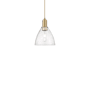 Innovations Lighting Bristol 8" Wide Mini Pendant Brushed Brass / Seedy