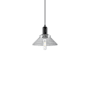 Innovations Lighting Orwell 9" Wide Mini Pendant Matte Black / Clear