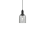 Innovations Lighting Caledonia 5" Wide Mini Pendant Matte Black / Charcoal