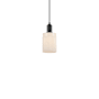 Innovations Lighting Hadley 5" Wide Mini Pendant Matte Black / Matte White