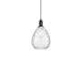 Innovations Lighting Waverly 8" Wide Mini Pendant Matte Black / Clear