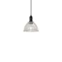 Innovations Lighting Arietta 8" Wide Mini Pendant Matte Black / Clear