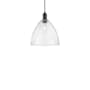 Innovations Lighting Bristol 12" Wide Pendant Matte Black / Seedy