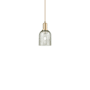 Innovations Lighting Caledonia 5" Wide Mini Pendant Champagne Bronze / Mica