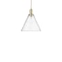 Innovations Lighting Berkshire Glass 12" Wide Pendant Champagne Bronze / Seedy