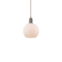 Innovations Lighting Athens 8" Wide Mini Pendant Oil Rubbed Bronze / Matte White