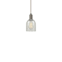 Innovations Lighting Caledonia 5" Wide Mini Pendant Oil Rubbed Bronze / Mouchette
